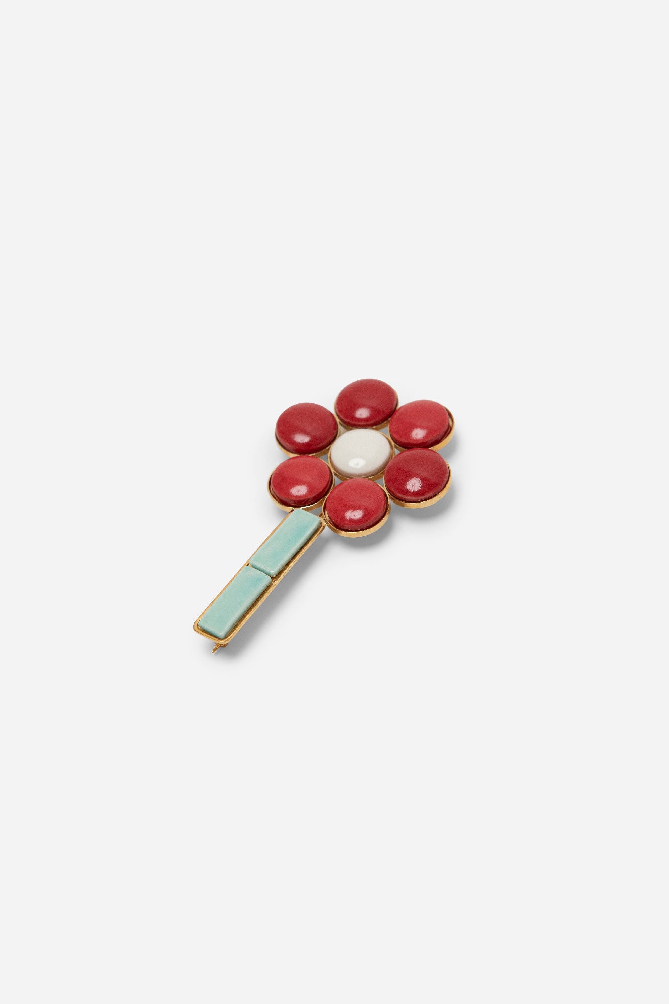 DAISY CIRCLE BROOCH - ANDRESGALLARDO