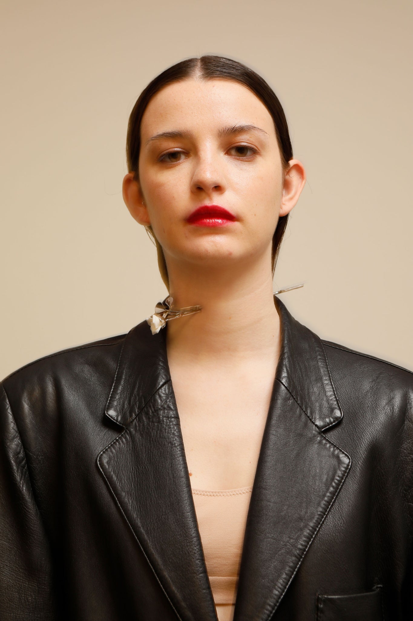 ROSEBUD CROSS CHOKER - ANDRESGALLARDO