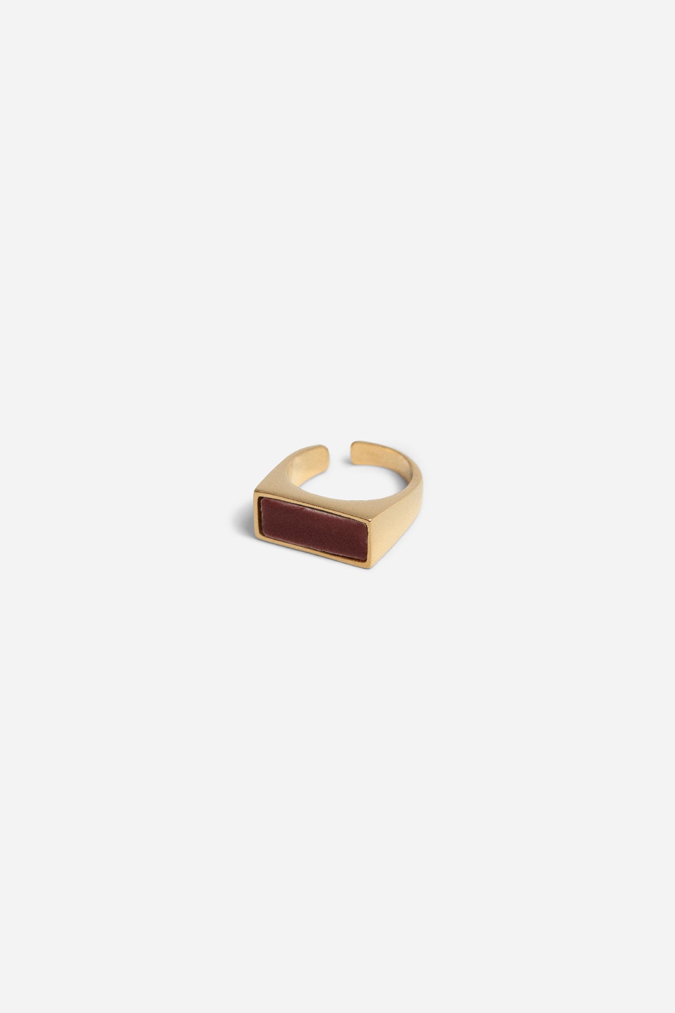 RECTANGULAR SEAL ORBITAL EARRING - ANDRESGALLARDO