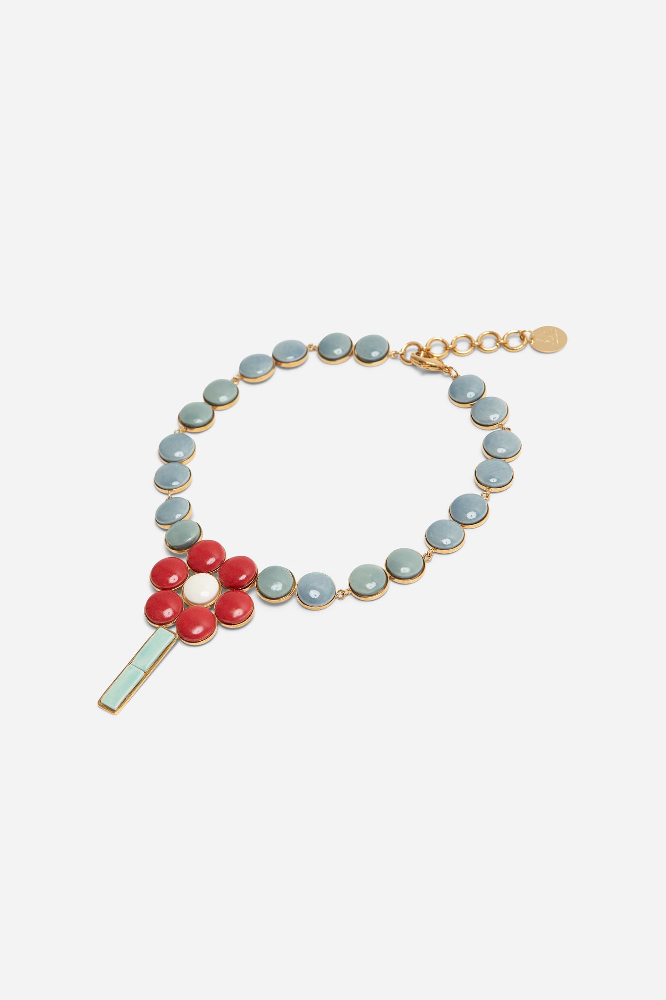 DAISY CIRCLE NECKLACE - ANDRESGALLARDO
