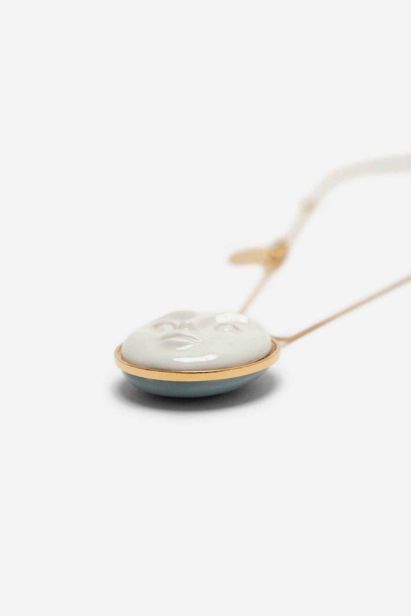 LUNAR FACE NECKLACE - ANDRESGALLARDO