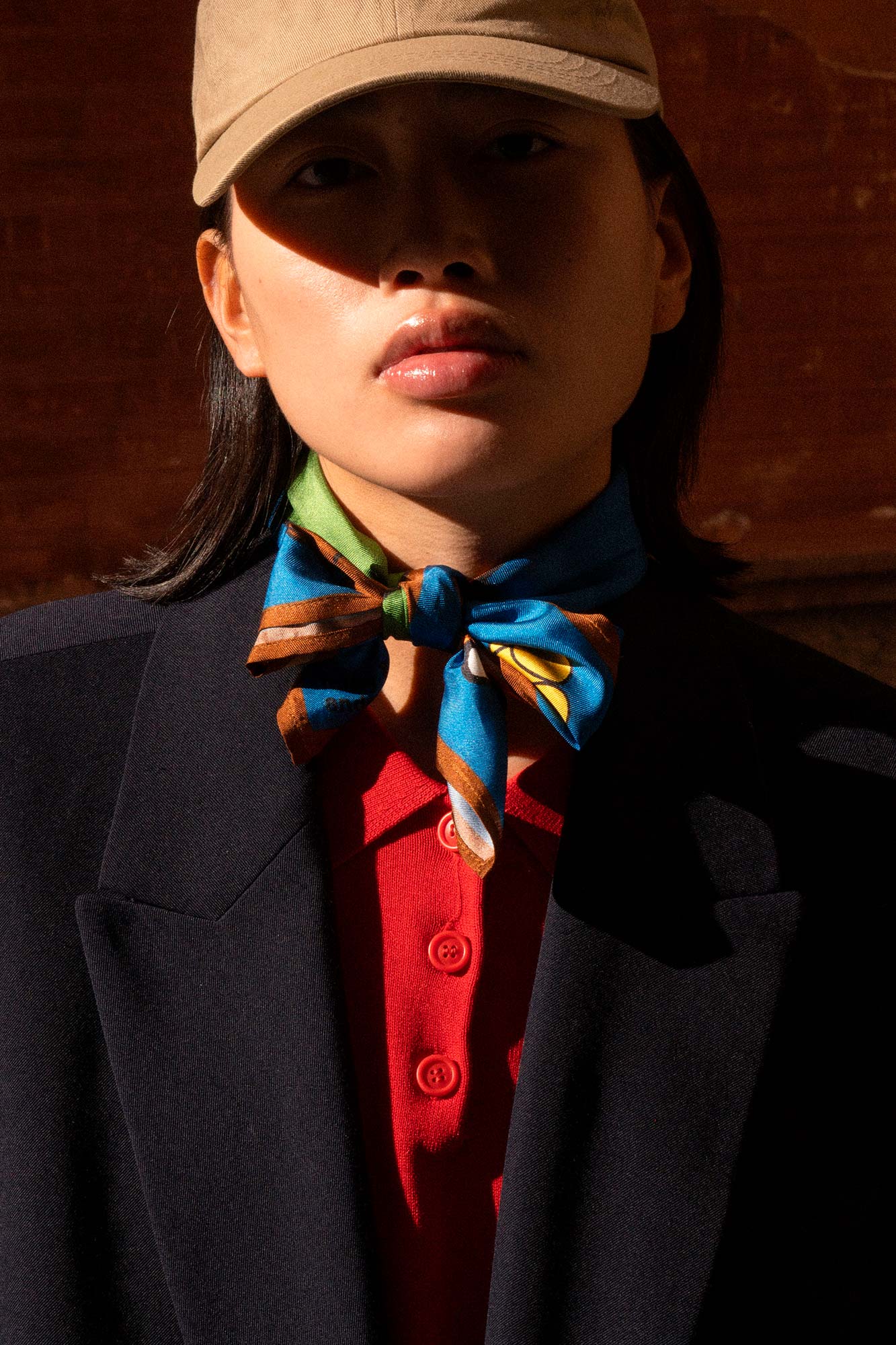 ALL TOGETHER SILK SCARF - ANDRESGALLARDO