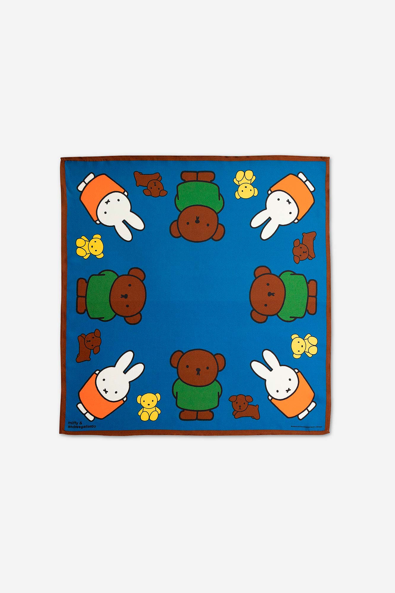 ALL TOGETHER SILK SCARF - ANDRESGALLARDO