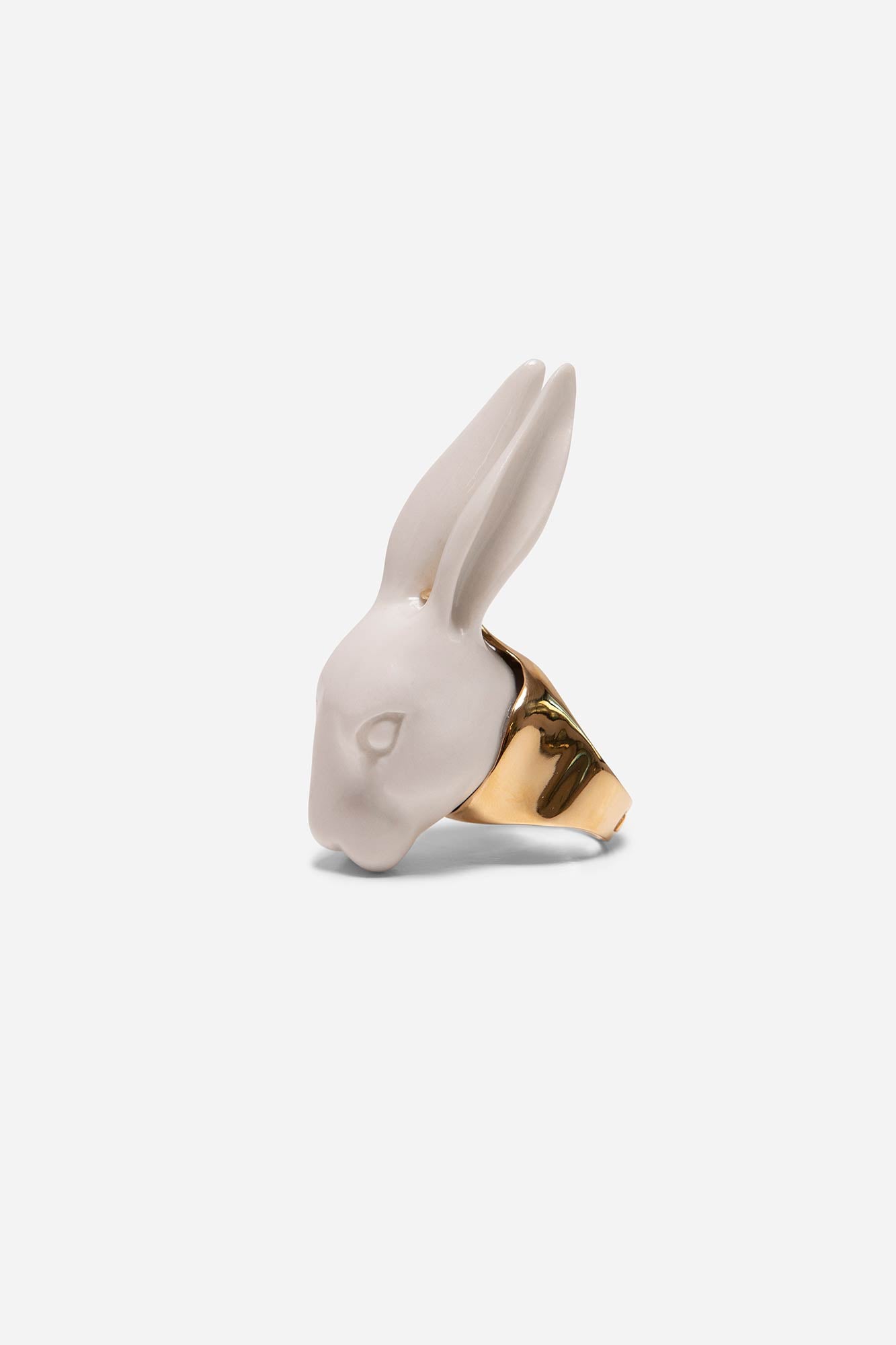BIG RABBIT HEAD RING - ANDRESGALLARDO