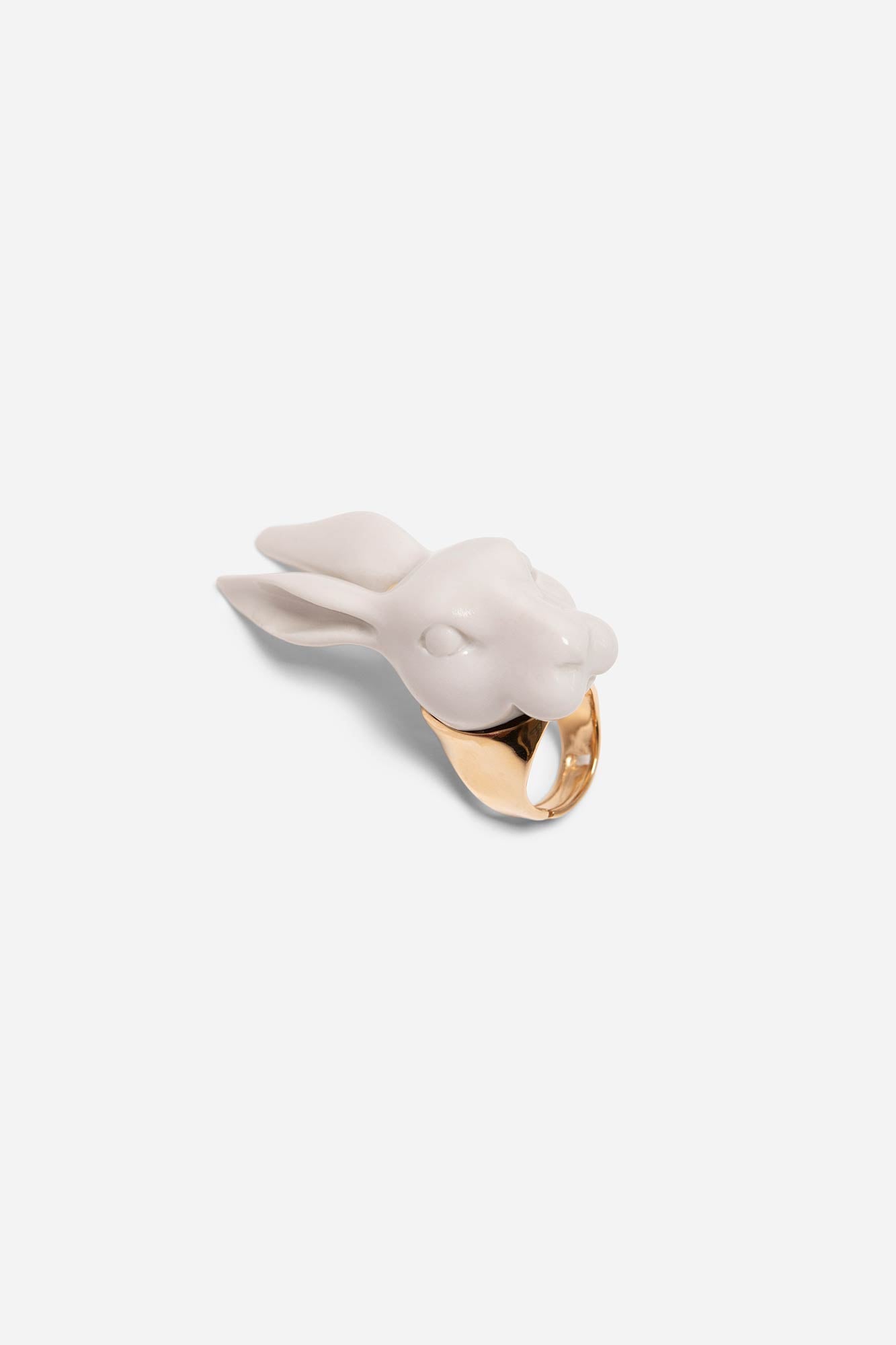 BIG RABBIT HEAD RING - ANDRESGALLARDO