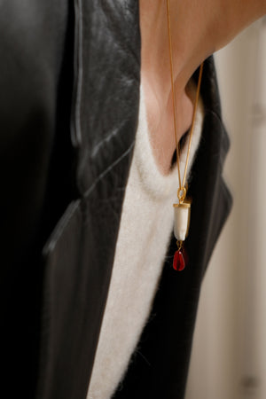 BLOOD DROP PENDANT - ANDRESGALLARDO