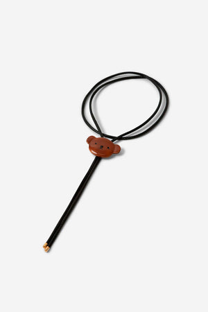 BORIS LEATHER TIE - ANDRESGALLARDO
