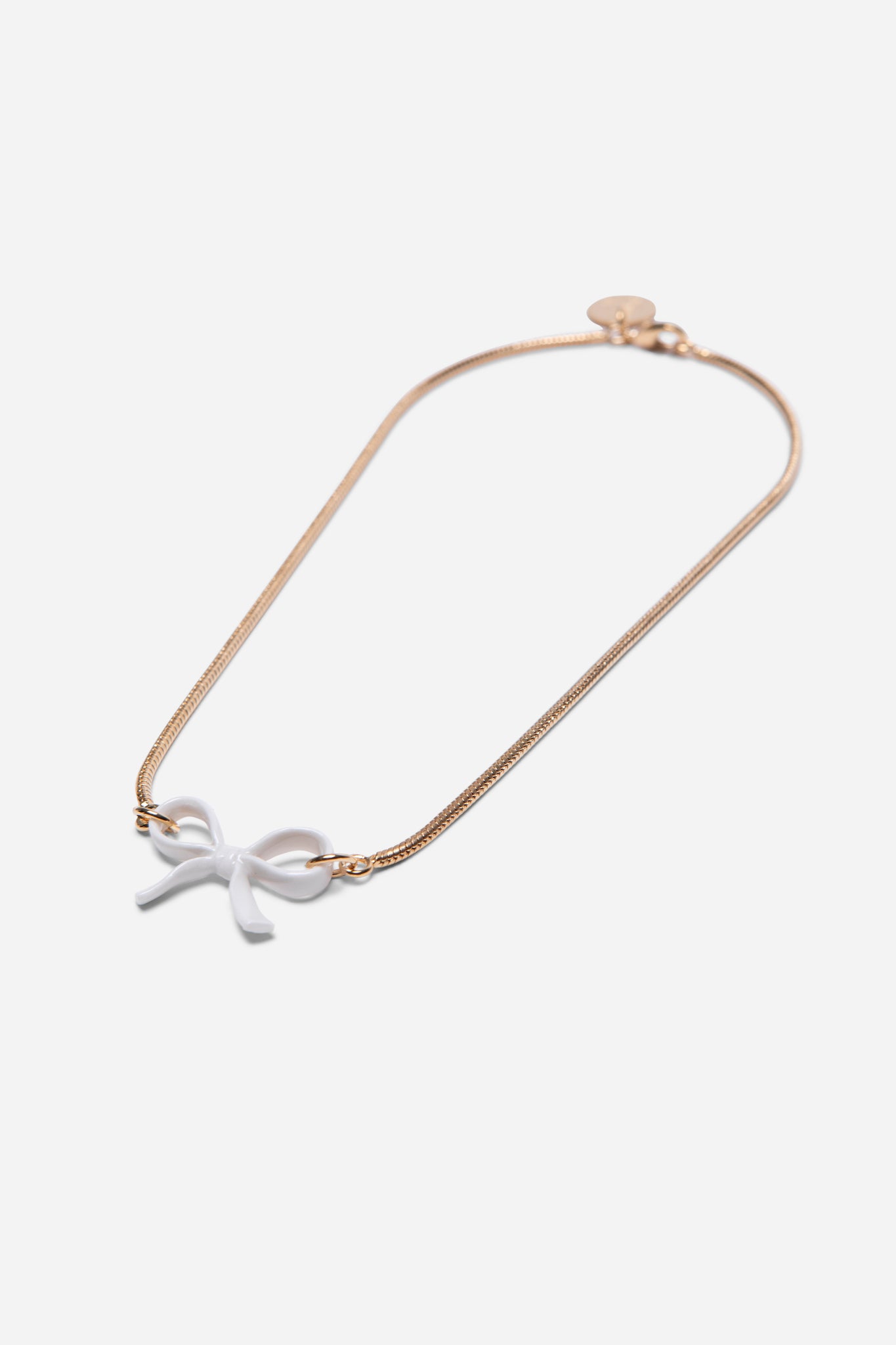 BOW CHAIN NECKLACE - ANDRESGALLARDO