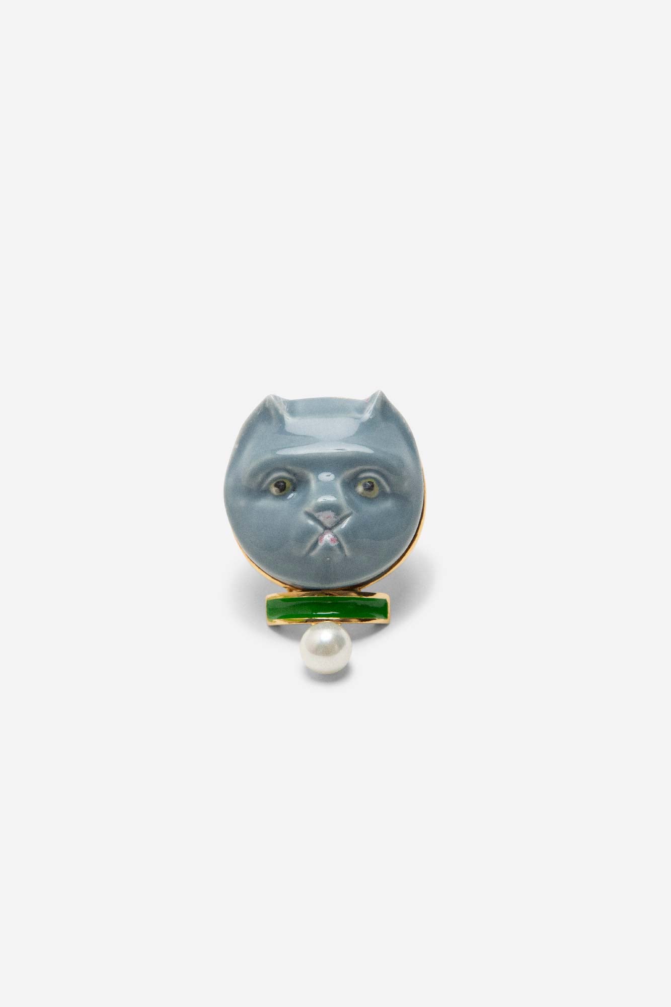 CAT FACE COLLAR RING - ANDRESGALLARDO