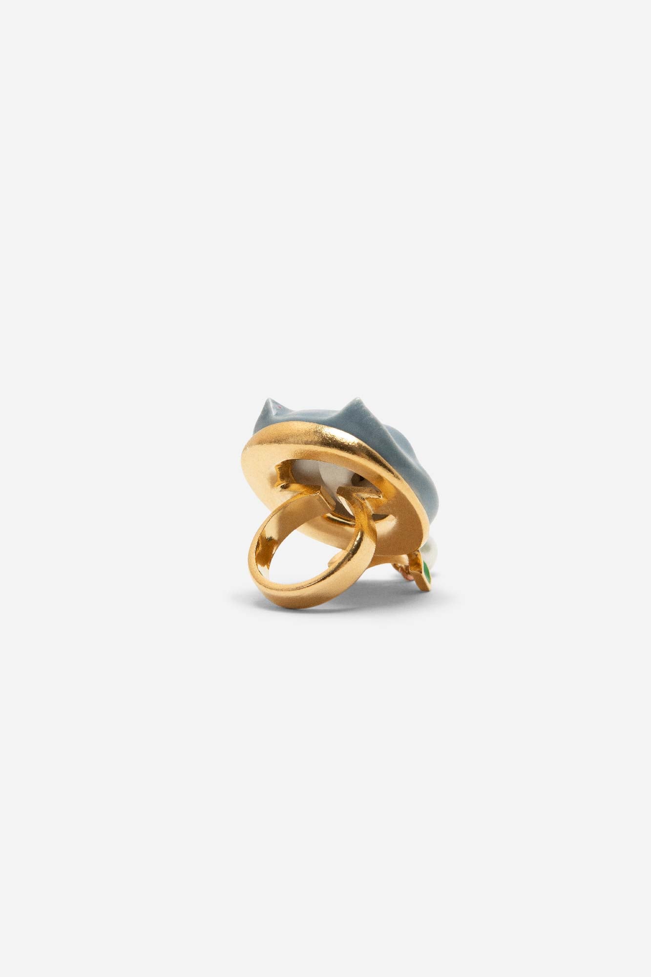 CAT FACE COLLAR RING - ANDRESGALLARDO