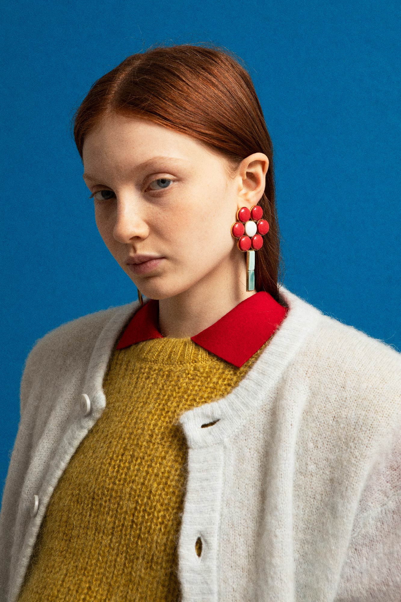 DAISY CIRCLE EARRINGS - ANDRESGALLARDO