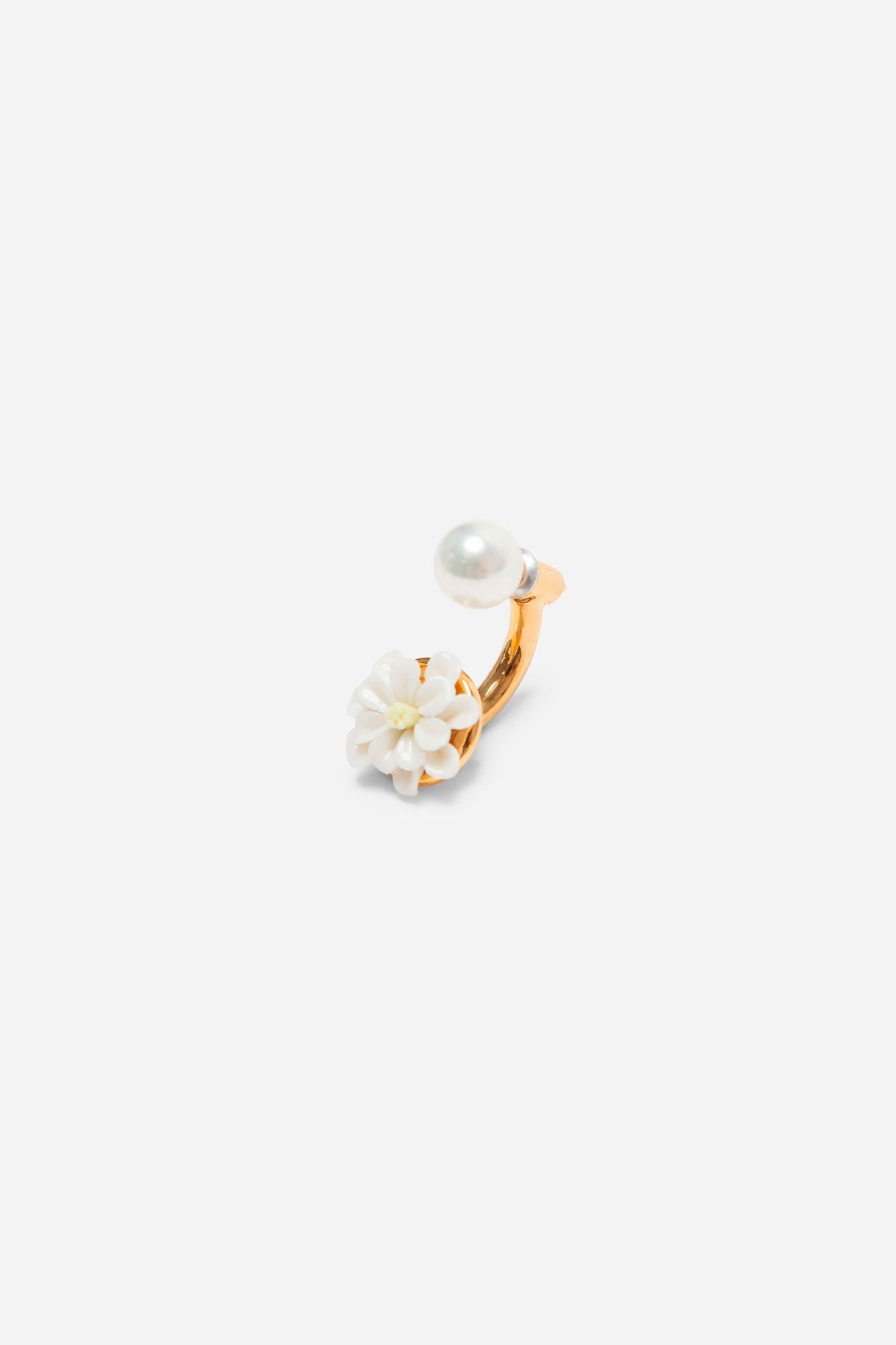 DAISY PEARL SING EARRING - ANDRESGALLARDO