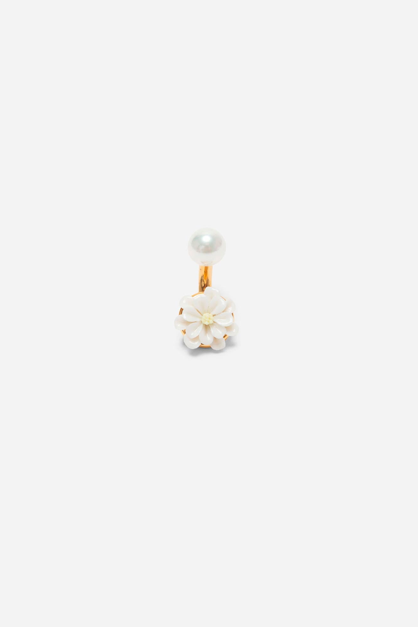 DAISY PEARL SING EARRING - ANDRESGALLARDO