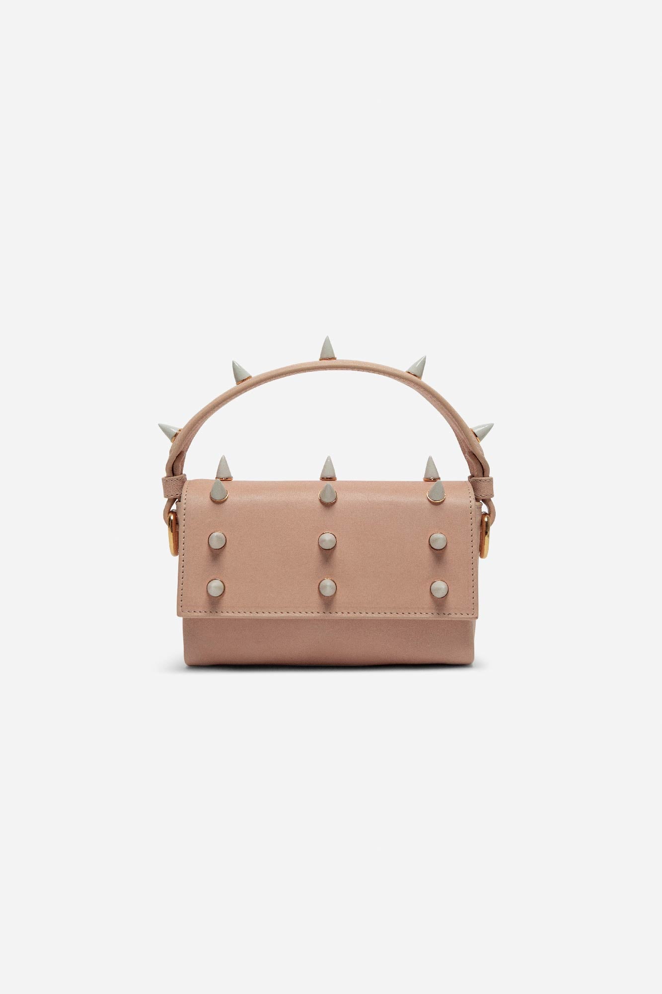 FLAP MINI SPIKE BAG SAND - ANDRESGALLARDO