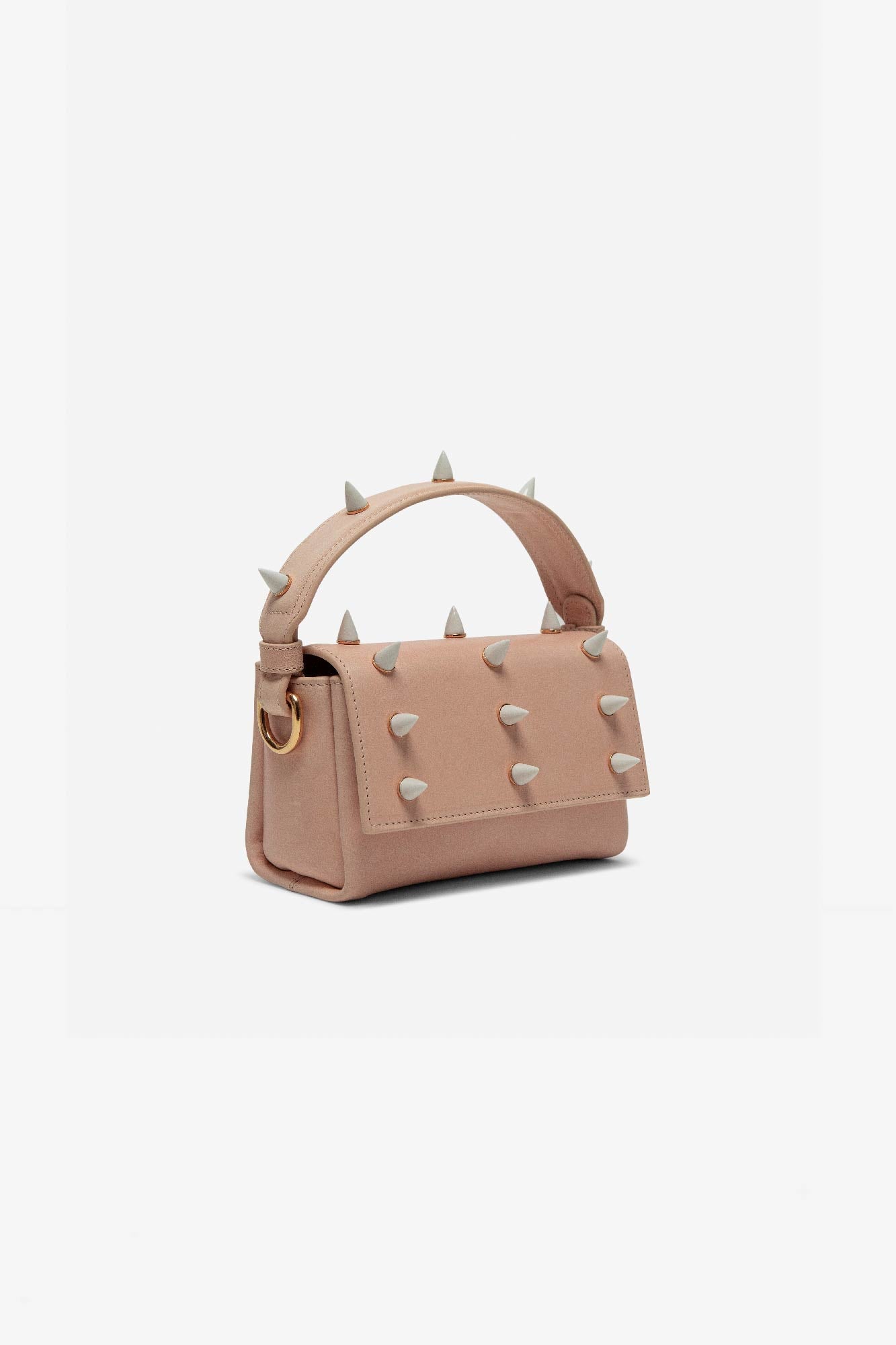 FLAP MINI SPIKE BAG SAND - ANDRESGALLARDO