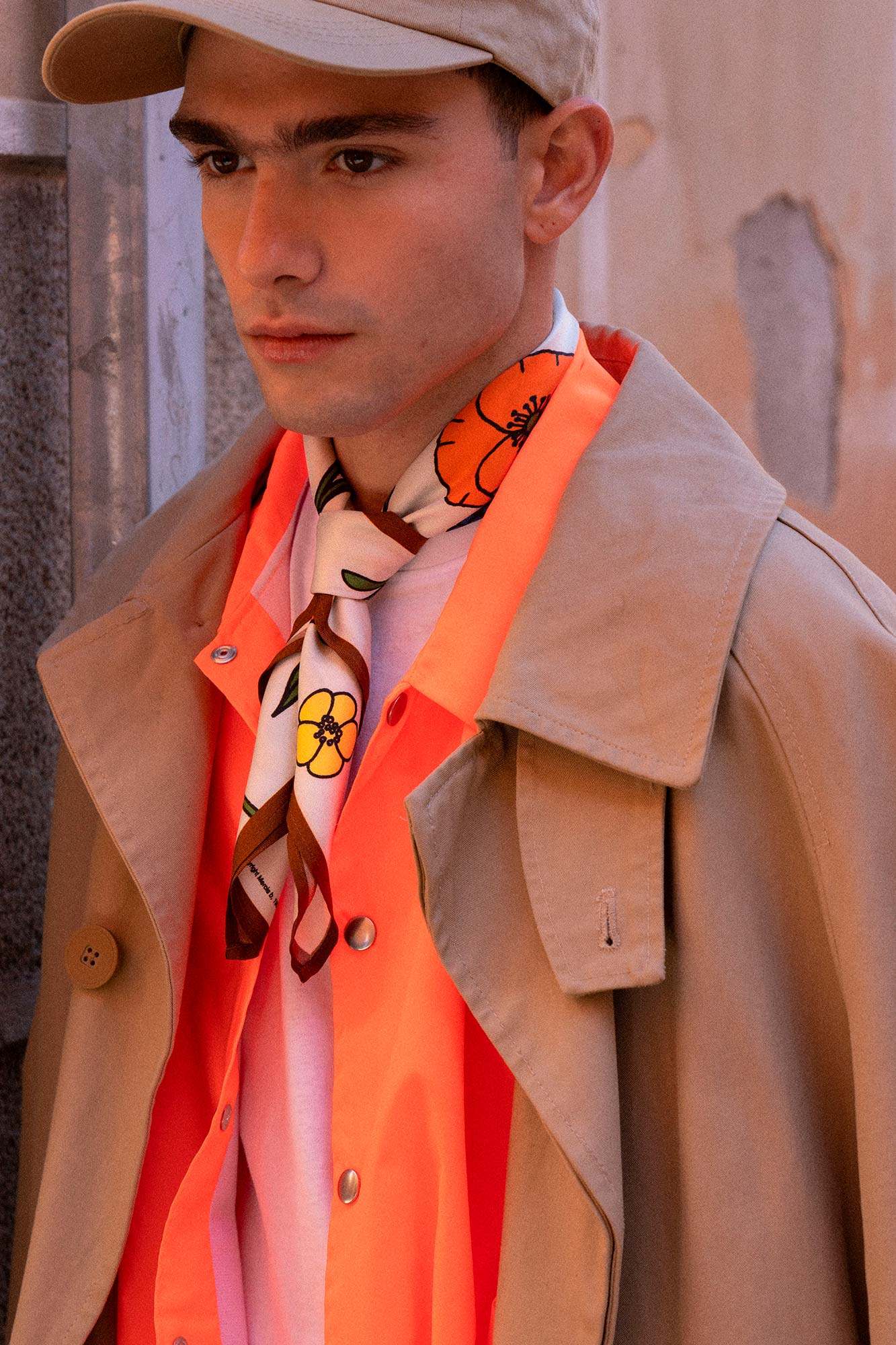 HIDE & SEEK SILK SCARF - ANDRESGALLARDO