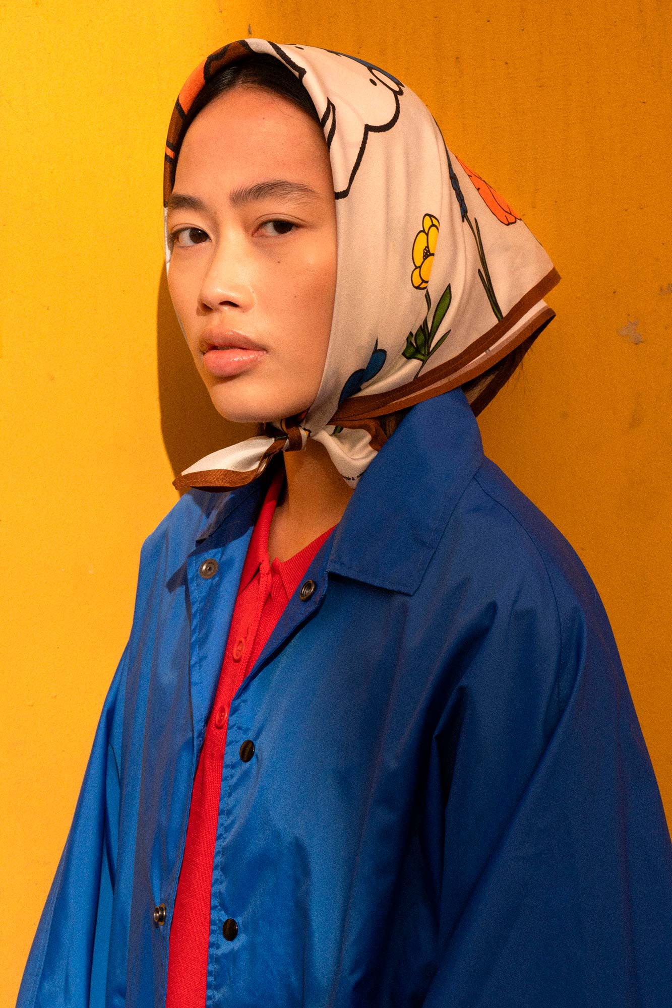 HIDE & SEEK SILK SCARF - ANDRESGALLARDO