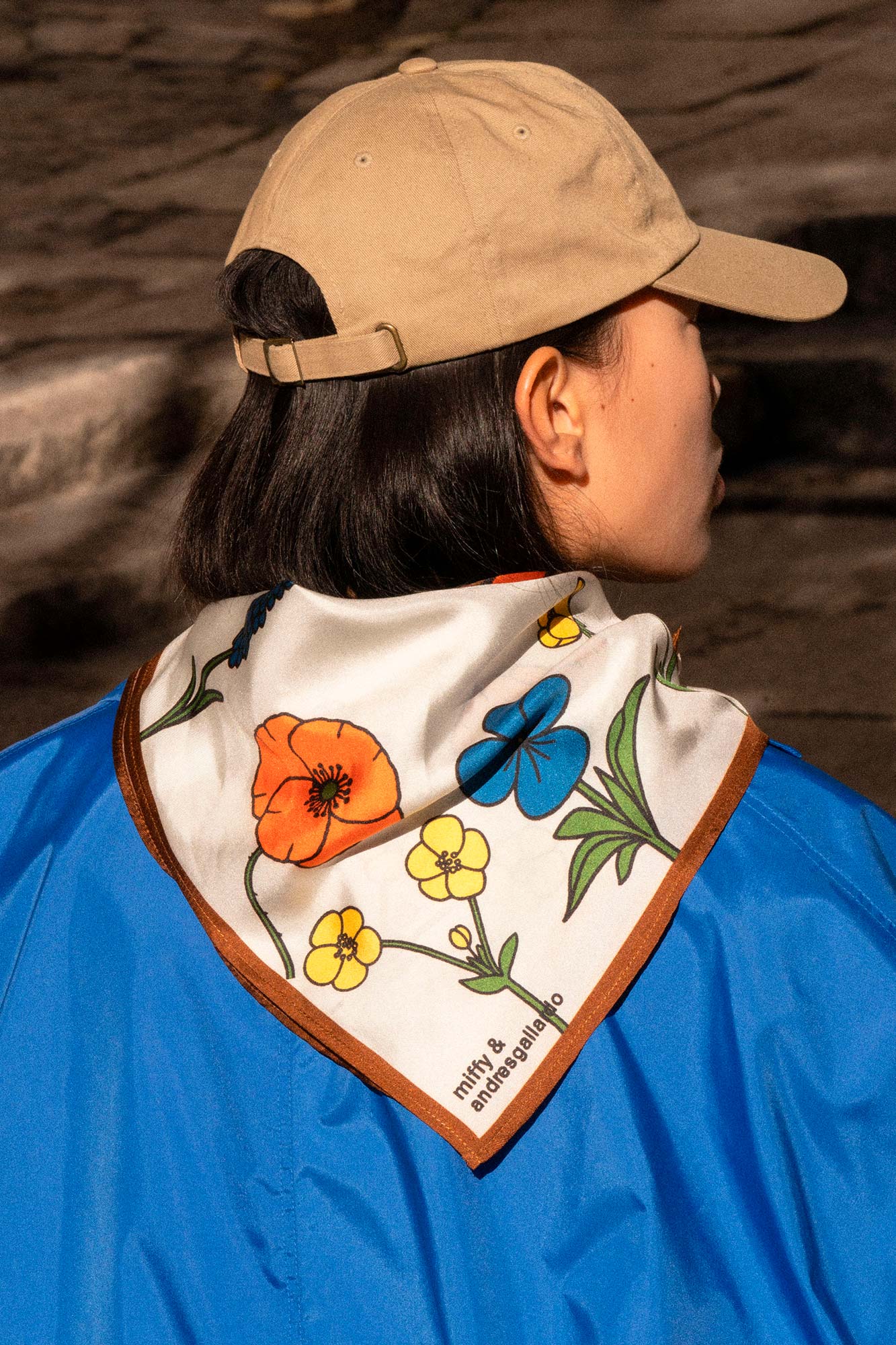 HIDE & SEEK SILK SCARF - ANDRESGALLARDO