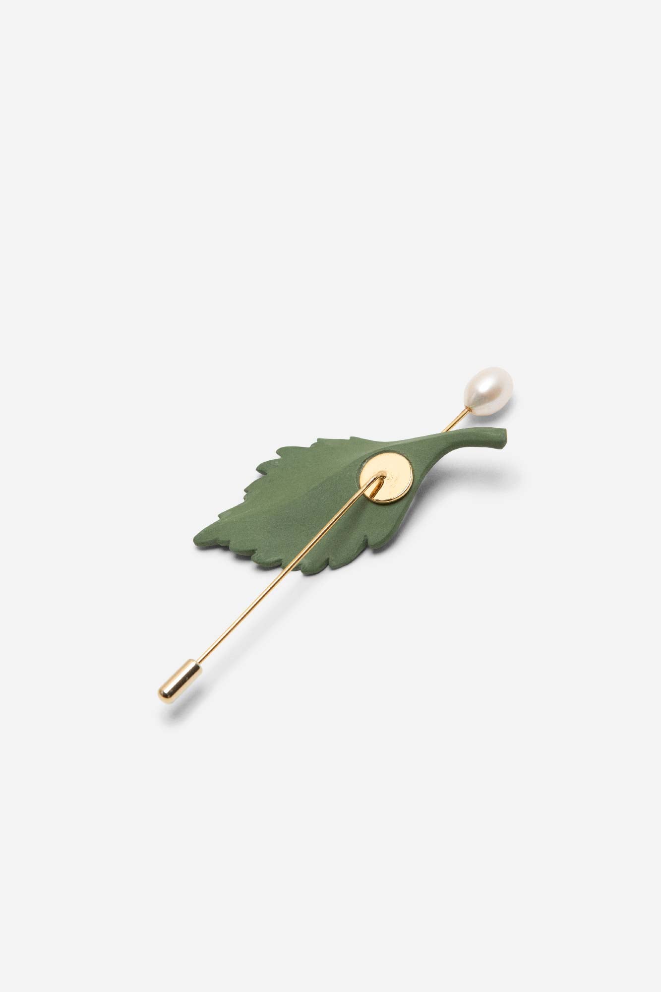 PIERCED LEAF BROOCH - ANDRESGALLARDO