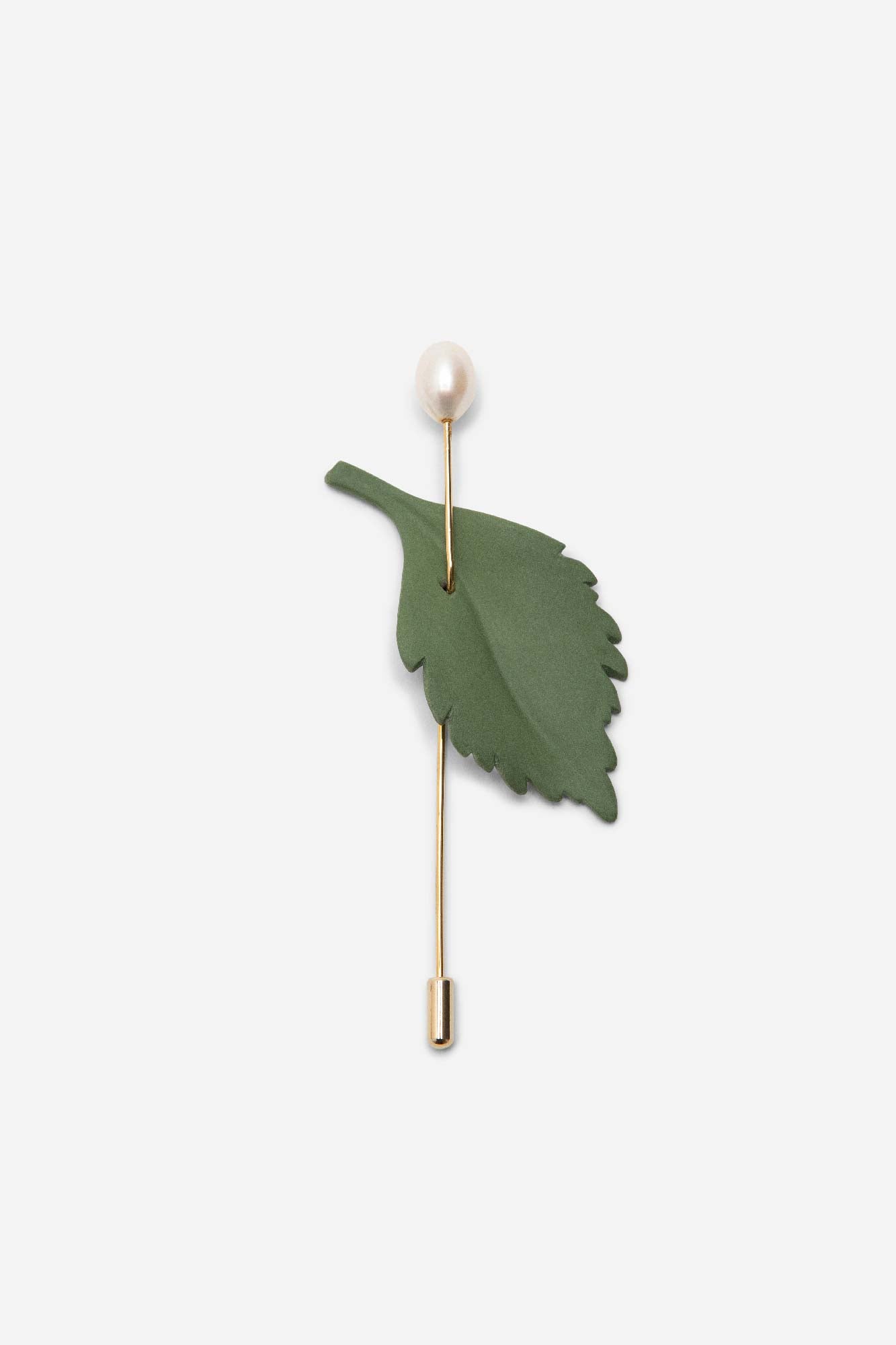 PIERCED LEAF BROOCH - ANDRESGALLARDO