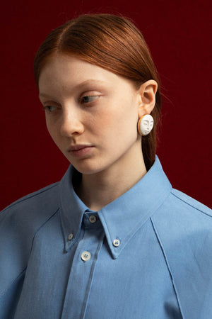 LUNAR FACE EARRINGS - ANDRESGALLARDO