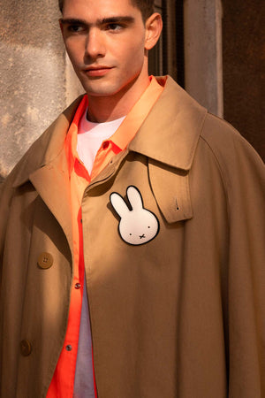 MIFFY LEATHER BROOCH - ANDRESGALLARDO