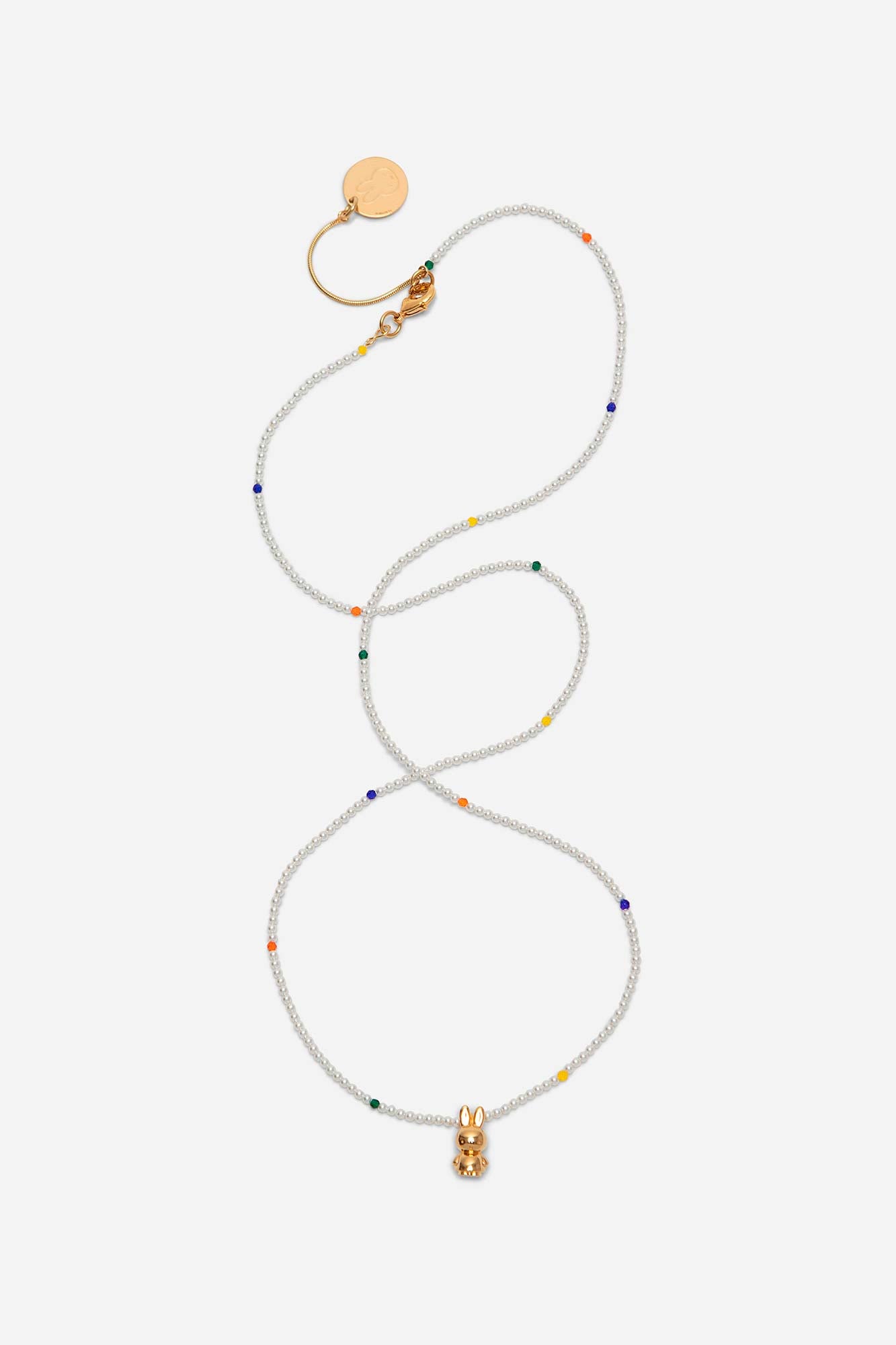 MIFFY METAL & PEARLS NECKLACE - ANDRESGALLARDO