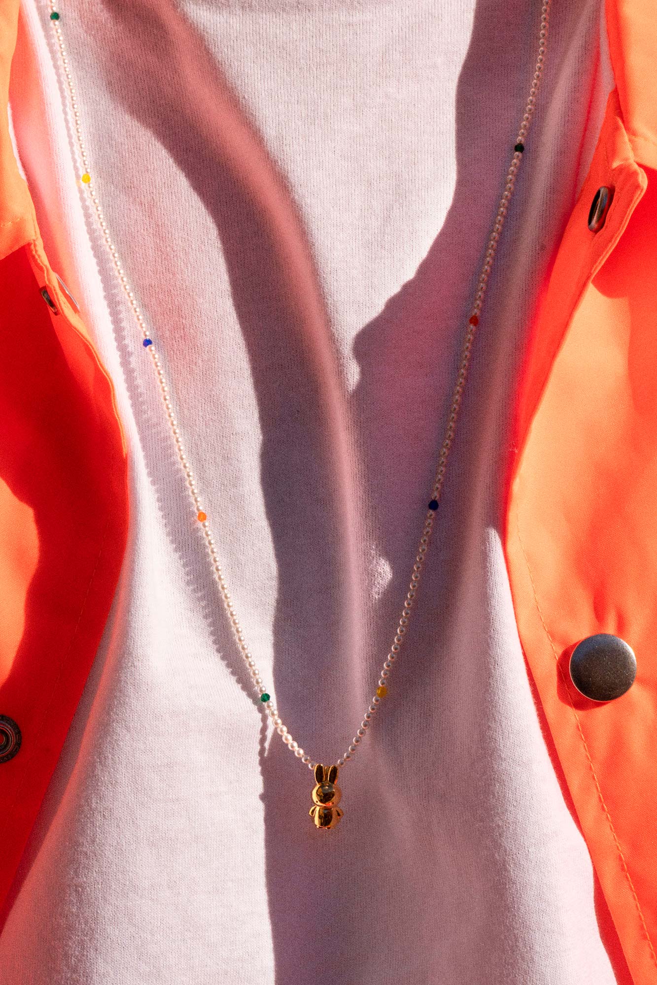 MIFFY METAL & PEARLS NECKLACE - ANDRESGALLARDO