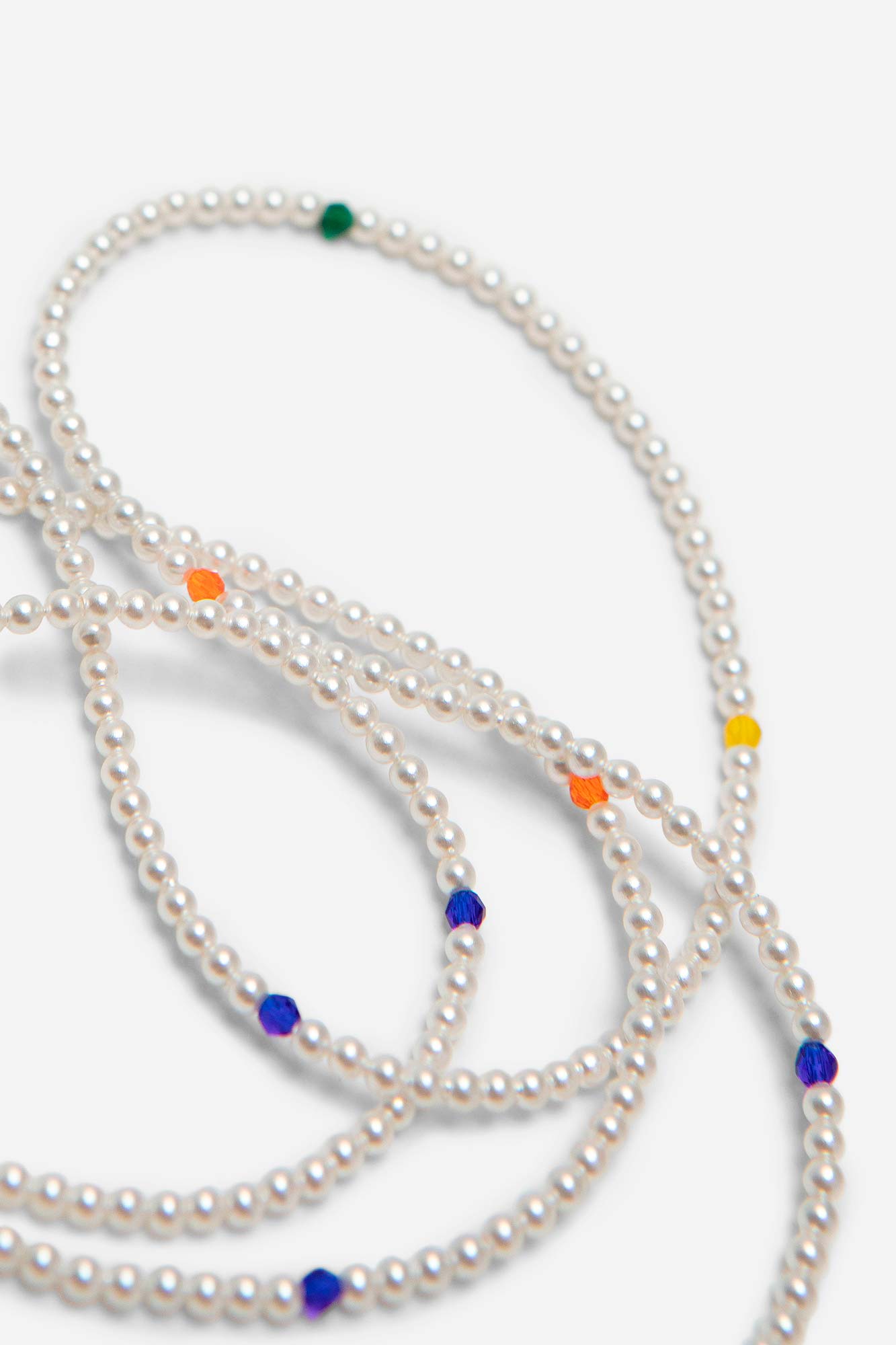 MIFFY METAL & PEARLS NECKLACE - ANDRESGALLARDO