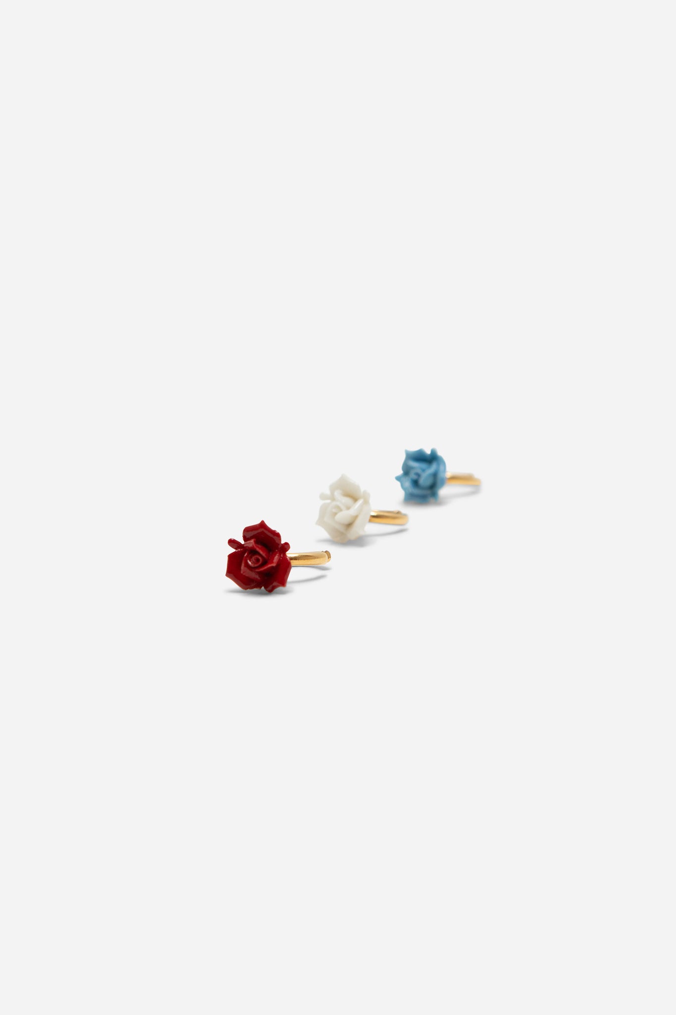 MINI ROSE HELIX EARRING