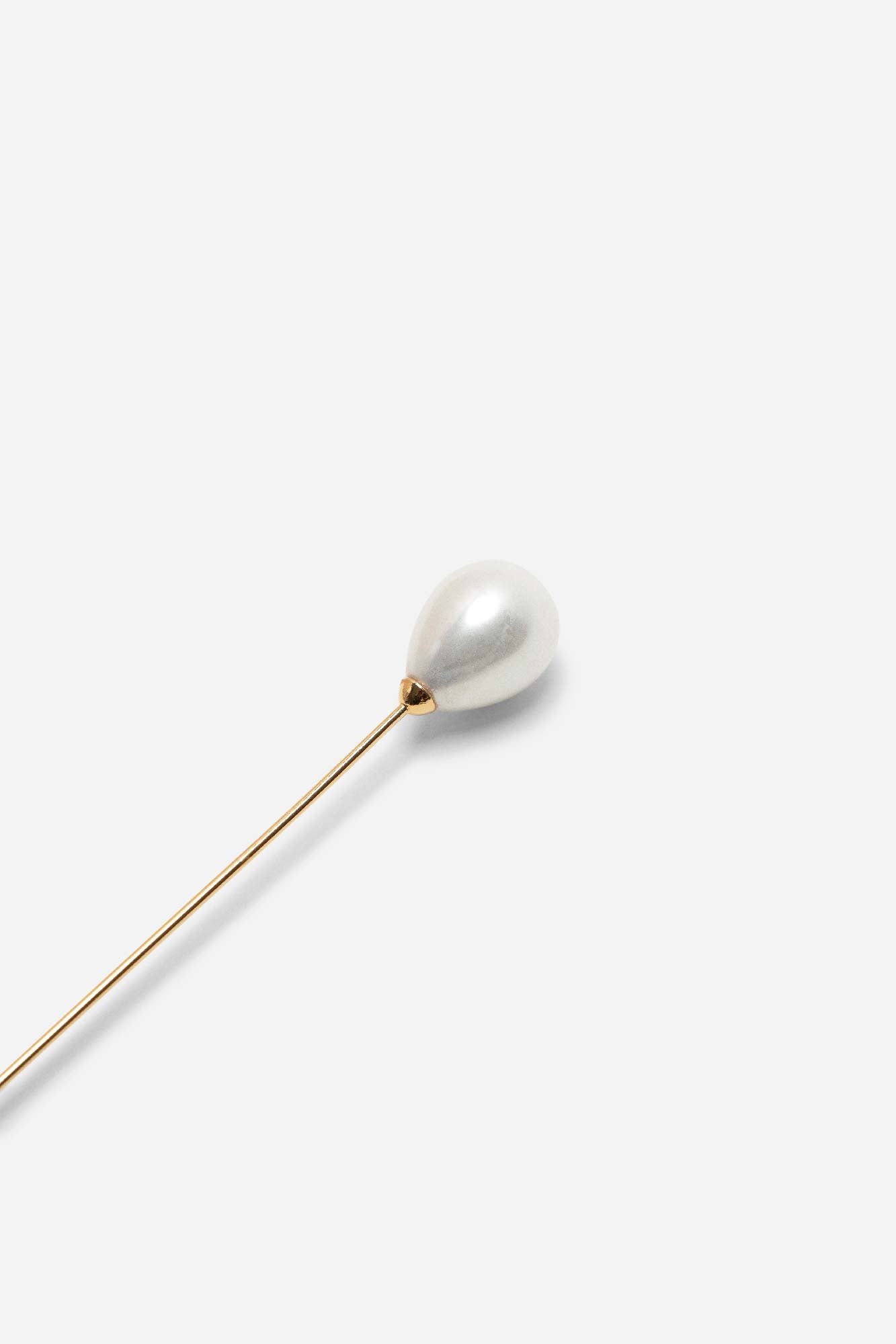 PEARL PIN BROOCH - ANDRESGALLARDO