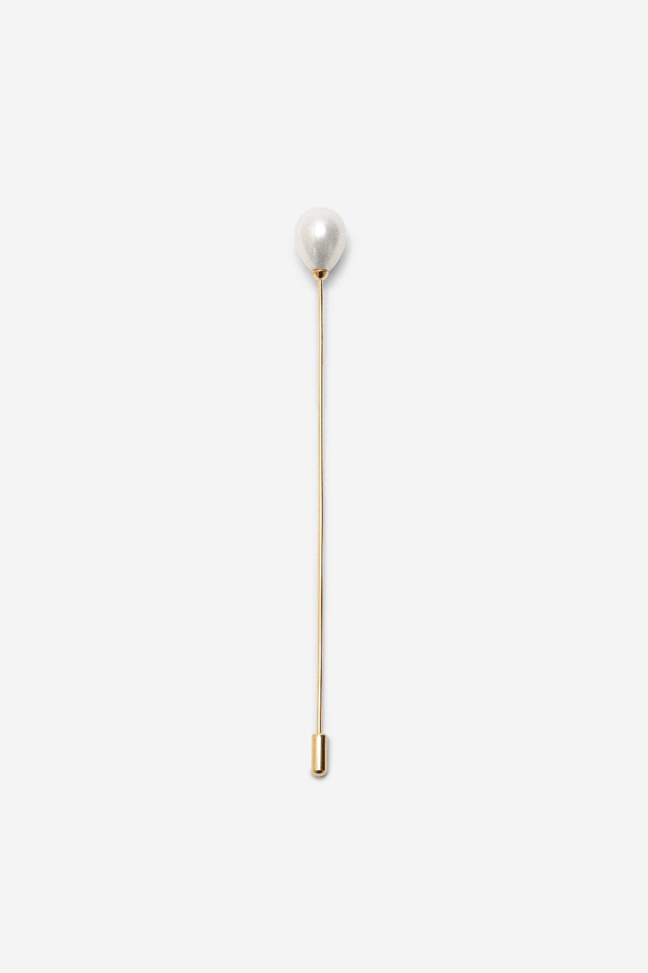 PEARL PIN BROOCH - ANDRESGALLARDO