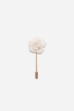 ROSE PIN WHITE - ANDRESGALLARDO  Editar texto alternativo