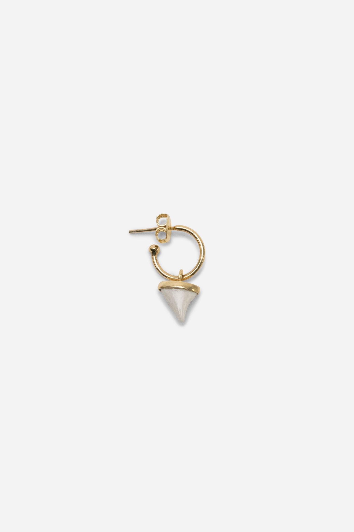 ROSE SPIKE PIERCE SINGLE EARRING - ANDRESGALLARDO