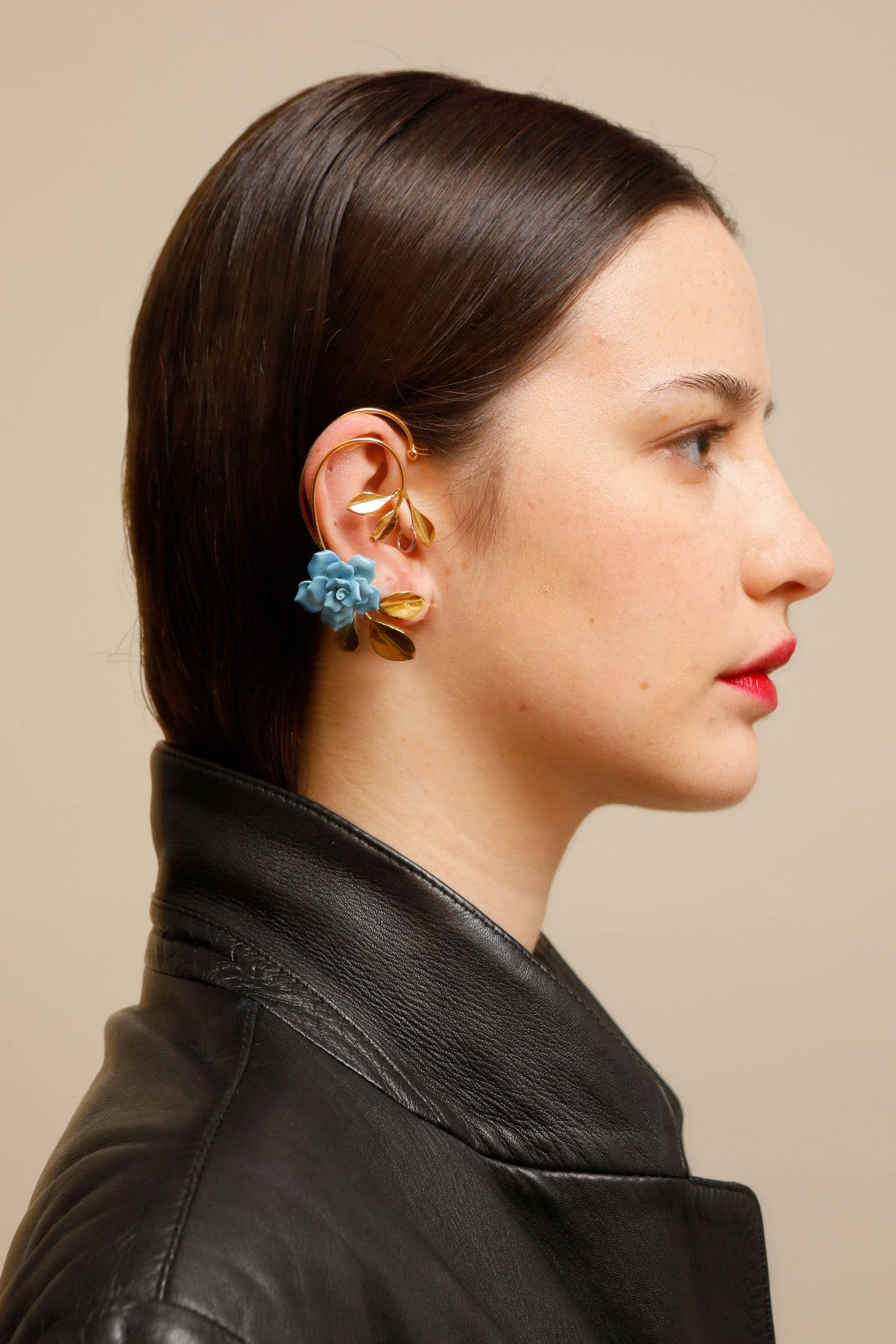ROSE LEAF EAR CUFF - ANDRESGALLARDO