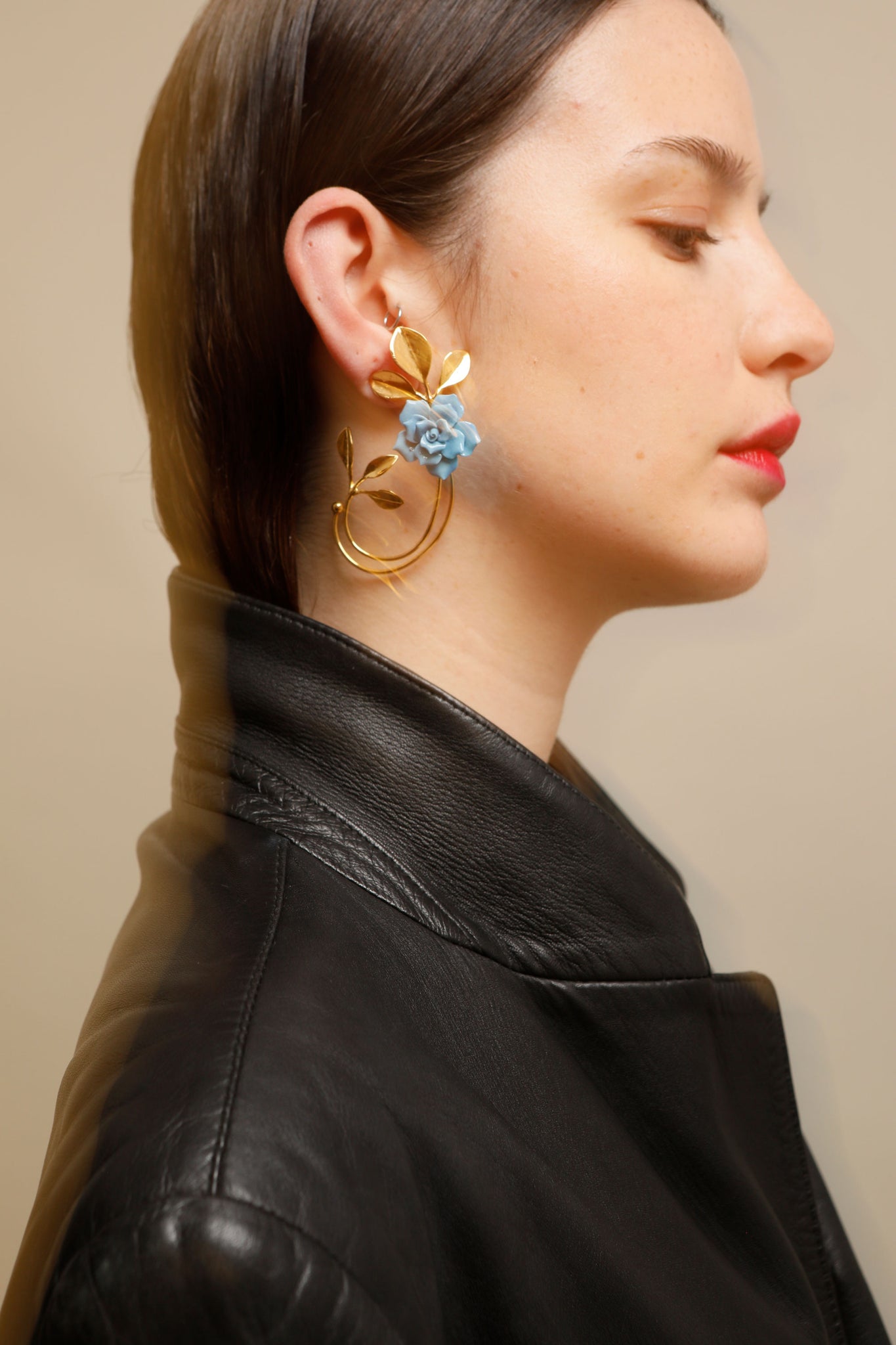 ROSE LEAF EAR CUFF - ANDRESGALLARDO