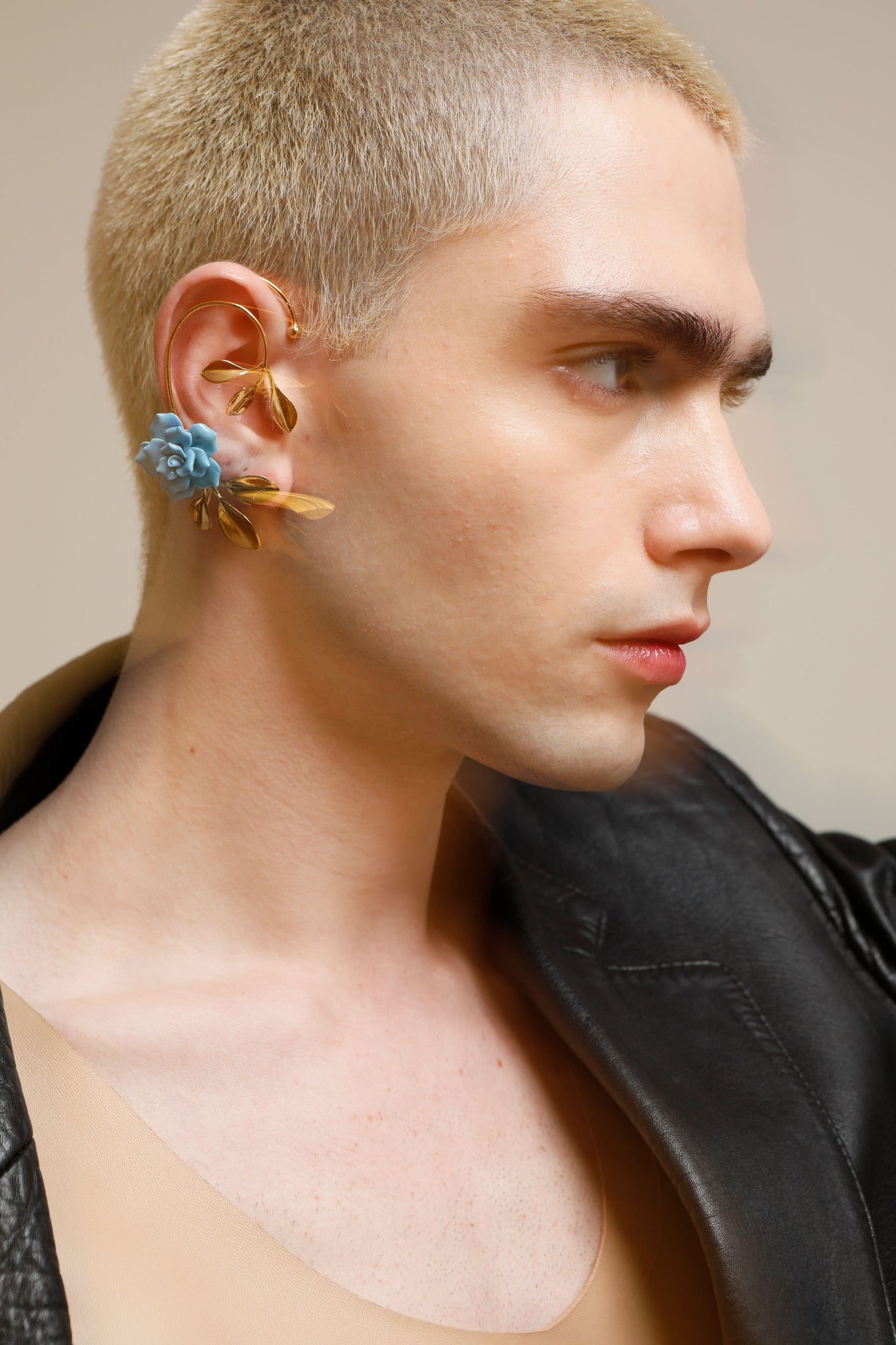 ROSE LEAF EAR CUFF - ANDRESGALLARDO