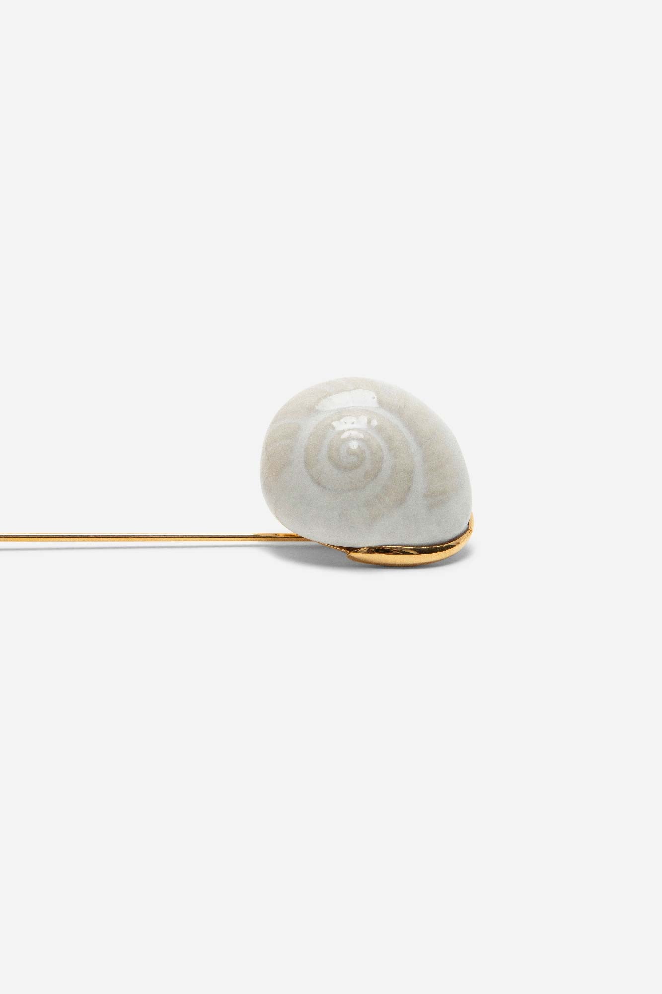 SNAIL BROOCH -ANDRESGALLARDO