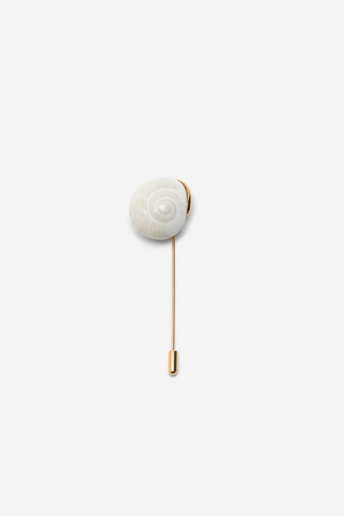 SNAIL BROOCH -ANDRESGALLARDO