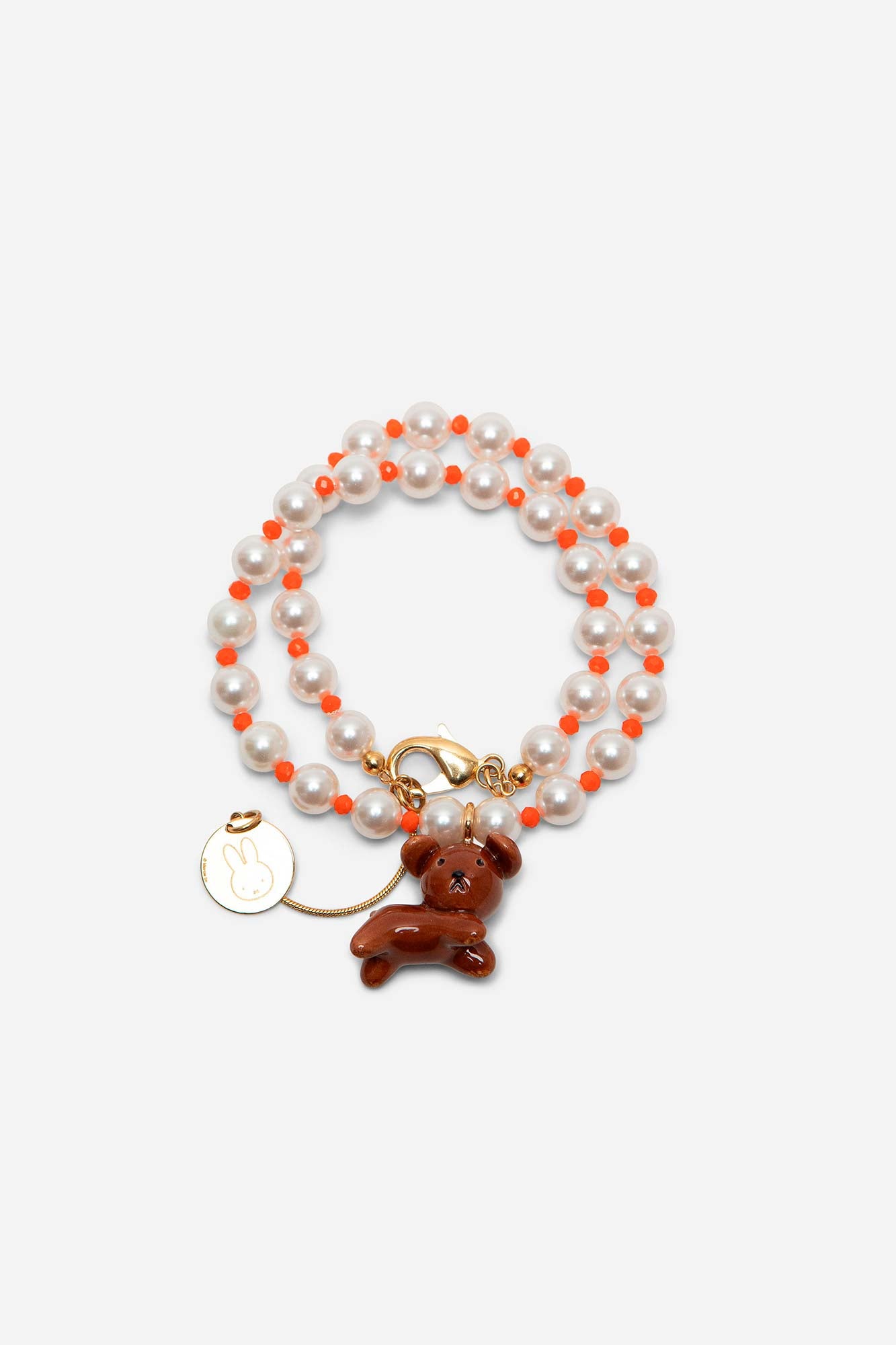 SNUFFY & PEARLS NECKLACE -ANDRESGALLARDO