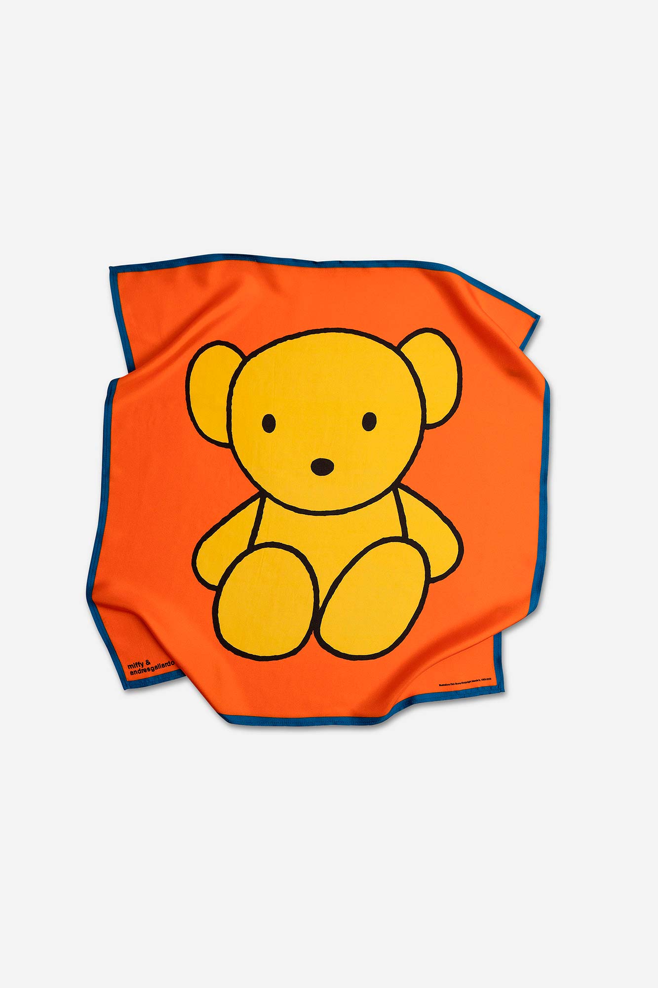 TEDDY BEAR SILK SCARF - ANDRESGALLARDO