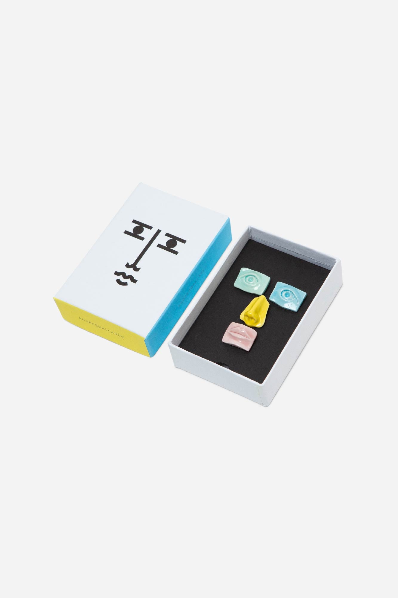 FACE PINS BOX EDITION - ANDRESGALLARDO