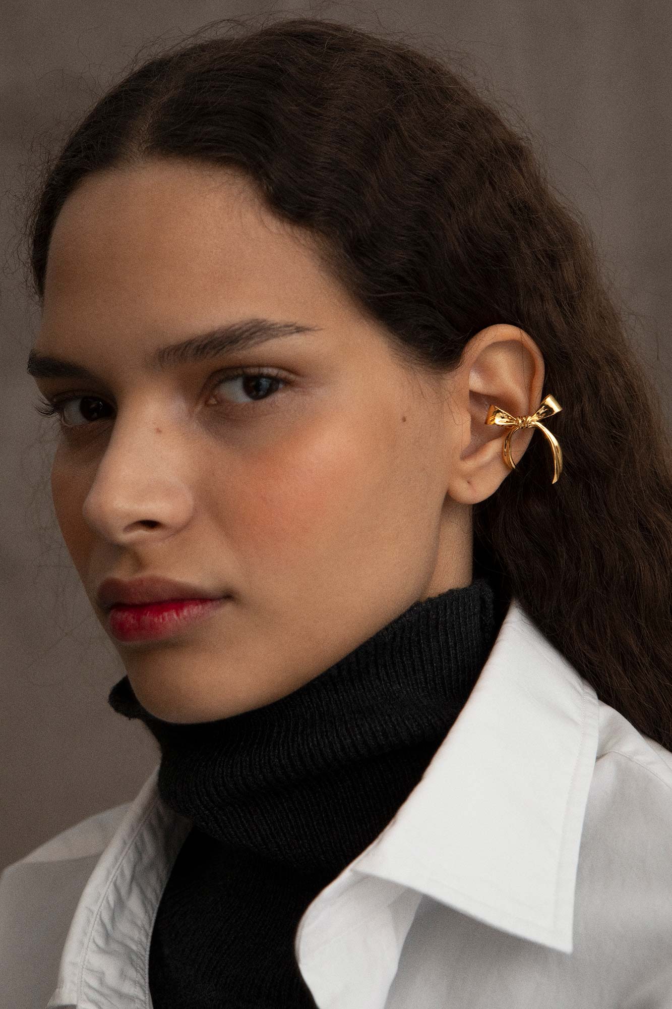 BOW EARRING CUFF - ANDRESGALLARDO