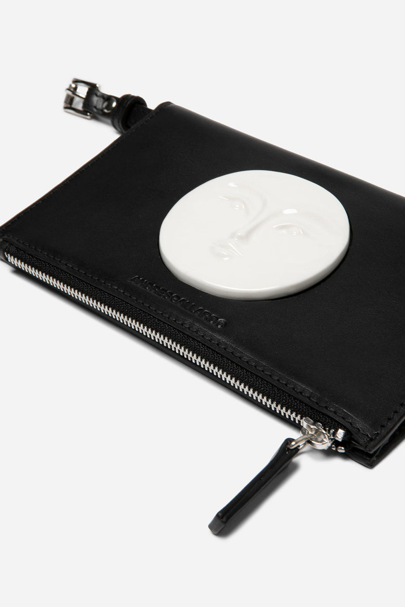 WALLET MOON BAG VEGETABLE BLACK – ANDRESGALLARDO