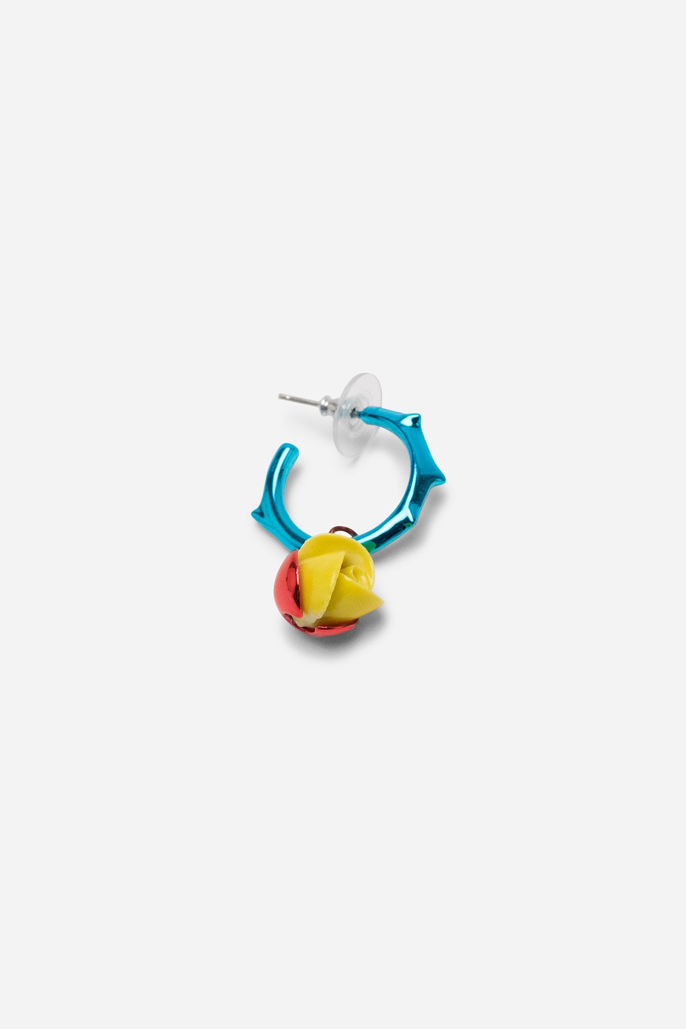 ROSE THORN SING HOOP EARRING - ANDRESGALLARDO