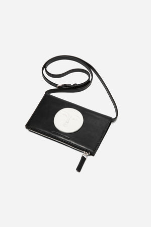 WALLET MOON BAG VEGETABLE BLACK - ANDRESGALLARDO